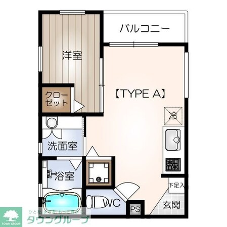 シーズンコート中村公園の物件間取画像